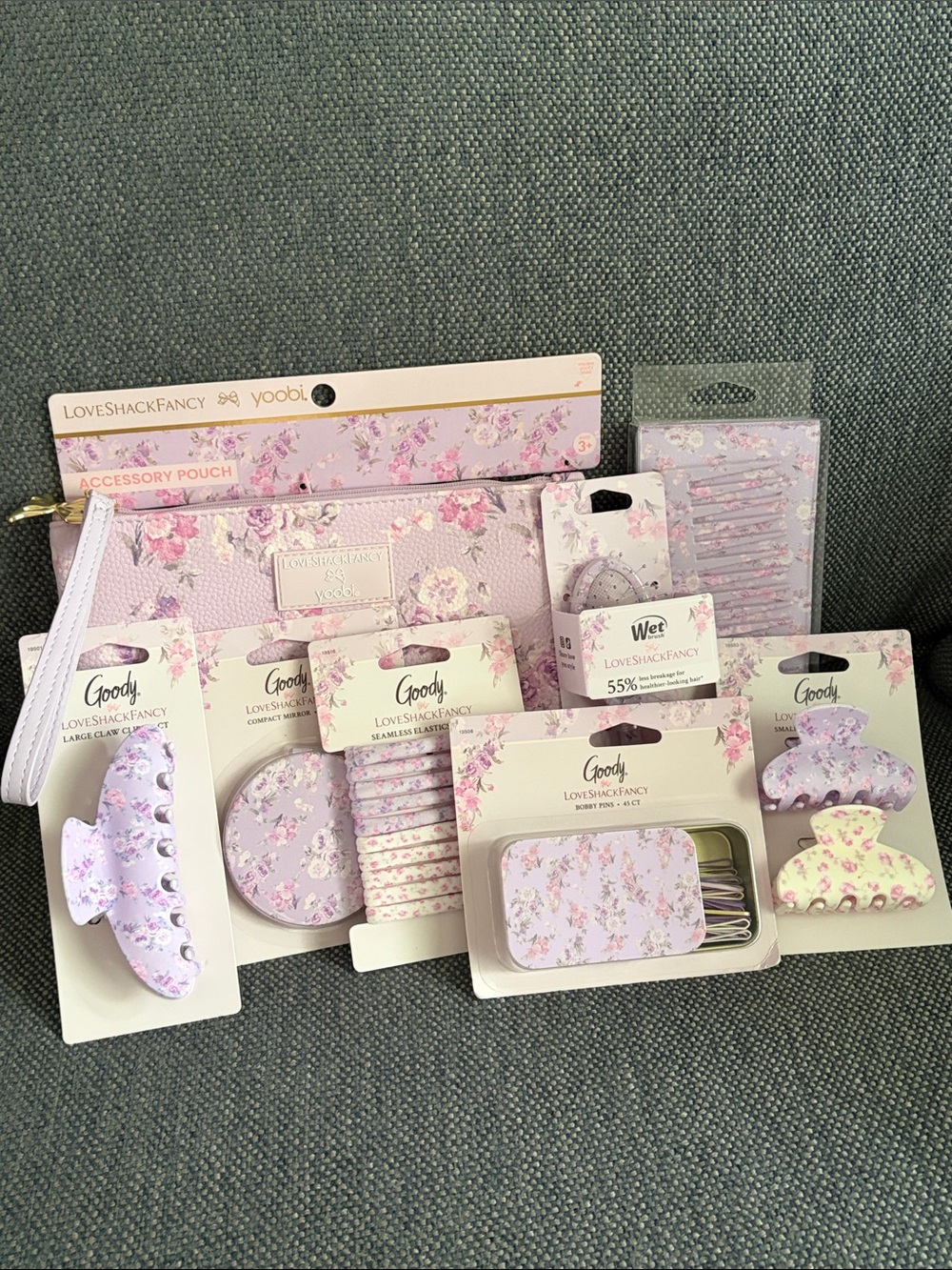 NWT LoveShackFancy X Target Happy Thoughts Hair Set